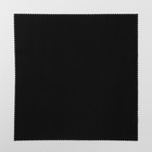 Салфетка для очков TAO №01 в индивидуальной упаковке, цвет чёрный - Фото 2
