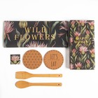 Кухонный набор «Этель» Happy moment: полотенце, подставки, деревянная ложка, деревянная лопатка - Фото 2