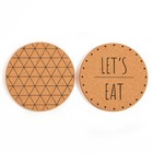 Кухонный набор «Этель» Happy moment: полотенце, подставки, деревянная ложка, деревянная лопатка - Фото 7