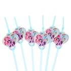 Трубочки для напитков «Мой маленький пони», в наборе 6 шт. - фото 25565352