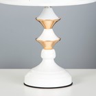 Настольная лампа "Одилия" Е27 40Вт бело-золотой 25х25х39 см RISALUX - Фото 5