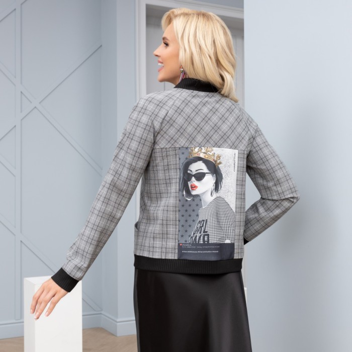 Бомбер женский Charutti «Просто огонь! Стиль», размер 52 58070