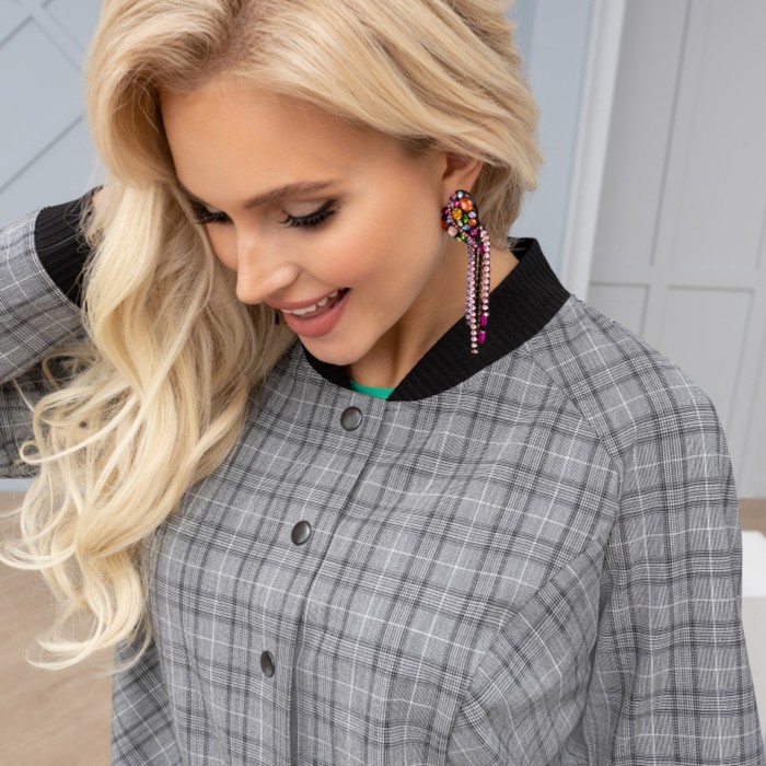 Бомбер женский Charutti «Просто огонь! Стиль», размер 52 58070