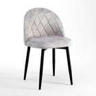 Стул для кухни «Грейс 600», велюр, цвет светло-серый - Фото 6