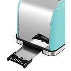 Тостер MAUNFELD MF-821MINT, 950 Вт, 3 режима, 2 тоста, мятный - Фото 4