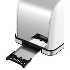 Тостер MAUNFELD MF-821WH, 950 Вт, 3 режима, 2 тоста, белый - Фото 4