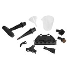 Паровая швабра MAUNFELD MF-1933BL PRO, 1500 Вт, 380 мл, шнур 4.8 м, белая - Фото 3