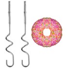 Миксер MAUNFELD MF-321BK, ручной, 300 Вт, 5 скоростей, 4 насадки, чёрный - фото 51336802