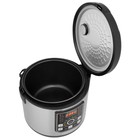 Мультиварка MAUNFELD MPMC-1624S, 860 Вт, 5 л, 21 программа, антипригарное покрытие, серо-чёрная 93 - Фото 9