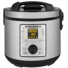Мультиварка MAUNFELD MPMC-1625S, 860 Вт, 5 л, 17 программ, антипригарное покрытие, серо-чёрная 936 - Фото 1