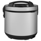 Мультиварка MAUNFELD MPMC-1625S, 860 Вт, 5 л, 17 программ, антипригарное покрытие, серо-чёрная 936 - Фото 8