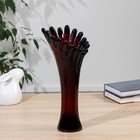 ваза "Коралл" h 380 мм. из марганцевого стекла (без декора) - фото 25427315