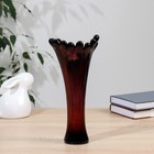 Ваза «Коралл», h=28 см, из марганцевого стекла - фото 50180438