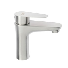 {{photo.Alt || photo.Description || 'УЦЕНКА Смеситель для раковины ZEIN ZS-2, картридж 35 мм, нержавеющая сталь, сатин'}}