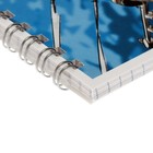 Блокнот А7, 40 листов на гребне "Военная техника", обложка мелованный картон,выборочный ТВИН-лак, блок офсет 65г/м2, ассорти - фото 37925658