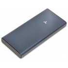 Внешний аккумулятор Accesstyle Lava 10D, 10000 мАч, 2 USB, 2 А, дисплей, синий - Фото 3