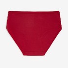 Трусы женские слипы, цвет красный, размер 52-54 - фото 42753373