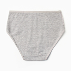 Трусы женские слипы, цвет серый, размер 50-52 - фото 21883626