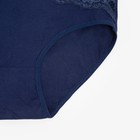 Трусы женские слипы, цвет тёмно-синий, размер 52-54 - фото 42004522