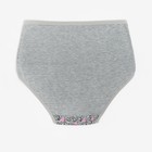 Трусы женские слипы, цвет серый, размер 54-56 - фото 21883763