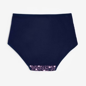 Трусы женские слипы, цвет тёмно-фиолетовый, размер 54-56