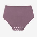 Трусы женские слипы, цвет фиолетовый, размер 56-58 (комплект 2 шт) - фото 21883805