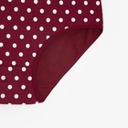 Трусы женские слипы, цвет бордовый, размер 58-60 - фото 21883834