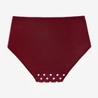 Трусы женские слипы, цвет бордовый, размер 58-60 - фото 21883835