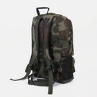 Рюкзак туристический, TL, 40 л, отдел на молнии, 3 наружных кармана, с расширением, цвет камуфляж - Фото 4