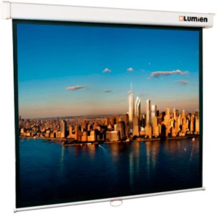 Экран 207x207 см, Master Picture LMP-100105, 1:1, настенно-потолочный, рулонный, белый - Фото 1
