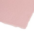 Бумага для акварели с хлопком 210х300, 5 листов, 100% хлопок, 300 г/м2, цвет розовый - Фото 3