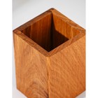 Подставка для столовых приборов Adelica, 12×8×8 см, дерево дуб - Фото 4