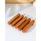 Подставка деревянная для разделочных досок, крышек и тарелок Adelica, 18×21×4 см, дуб - Фото 4