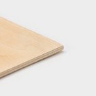 Доска разделочная под роспись Доляна, 36.5×20×0.9 см, дерево фанера - Фото 6