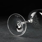 Набор бокалов для вина «Ума», 400 мл, декор соты, 6 шт - фото 37446744