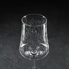 Набор бокалов для вина «Экстра», 460 мл, декор листья, 6 шт - Фото 3
