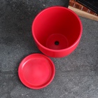 Горшок для цветов «Колор гейм», керамический, с поддоном, 2.5 л, красный - Фото 9