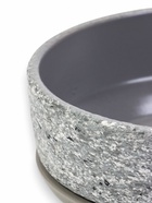 Горшок для цветов «Бонсай», для кактусов и суккулентов, 1 л, d=18 см, h=6 см, керамика, с поддоном, серый - Фото 2