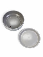 Горшок для цветов «Бонсай», для кактусов и суккулентов, 1 л, d=18 см, h=6 см, керамика, с поддоном, серый - Фото 3