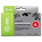 Картридж струйный Cactus CS-BCI6BK черный для Canon i905D/i950S/i960x/i965/i990/i9100/i9950/S800/S82 1725300 - фото 313117666