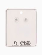 Серьги со стразами «Карнавал» шик, зелёные в чернёном серебре - Фото 5