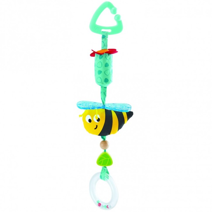 Подвеска-держатель для соски Hape «Пчелка», серия «Малышам», игрушка для новорожденных
