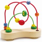 Игрушка «Детский деревянный лабиринт: Цветные шарики» - фото 4717982