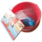 Игрушки для песочницы Hape, красное ведёрко и синий совок - Фото 2