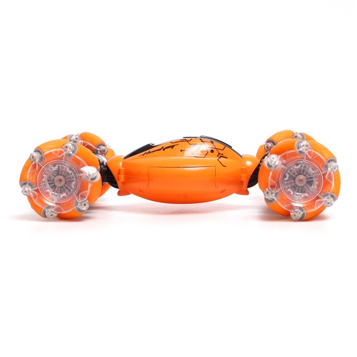 Перевёртыш радиоуправляемый CLIMBER, 1:16, 4WD, световые эффекты, работает от аккумулятора, цвет оранжевый 58091