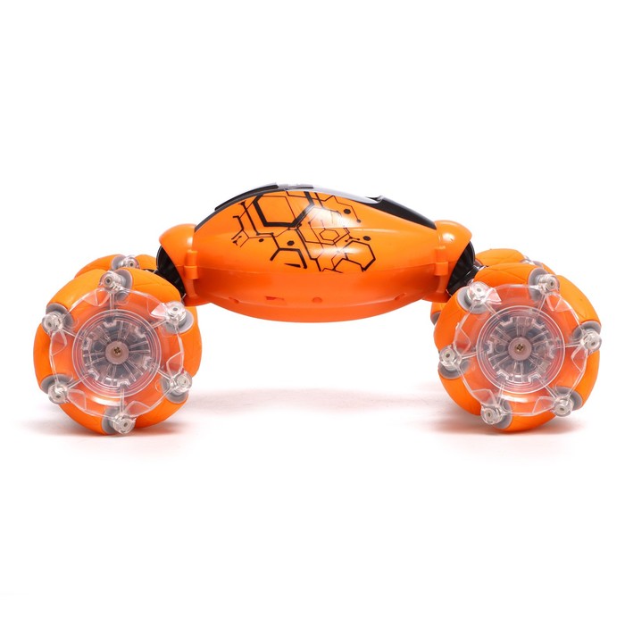 Перевёртыш радиоуправляемый CLIMBER, 1:16, 4WD, световые эффекты, работает от аккумулятора, цвет оранжевый 58091