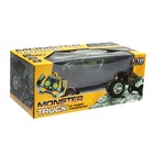 Джип радиоуправляемый MONSTER, 1:18, световые и звуковые эффекты, работает от аккумулятора, цвет зелёный - Фото 7