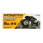 Джип радиоуправляемый MONSTER, 1:18, световые и звуковые эффекты, работает от аккумулятора, цвет зелёный - Фото 8