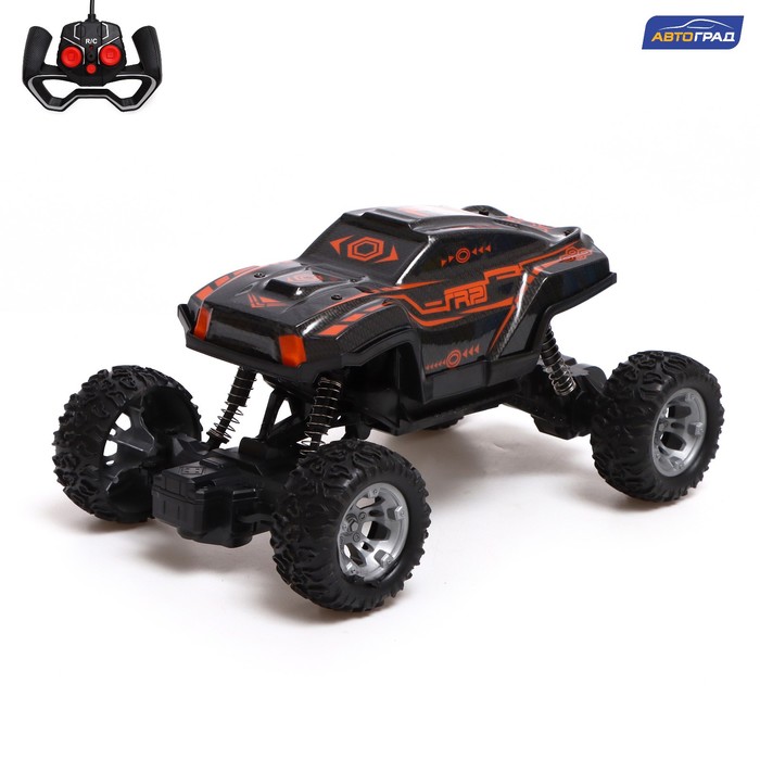 

Джип MONSTER, радиоуправляемый, 1:18, световые и звуковые эффекты, работает от аккумулятора, цвет чёрный
