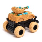 Джип инерционный «Армия», трансформация, стреляет ракетами, МИКС - фото 25511876